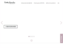 Tablet Screenshot of bettybarclayfragrances.com